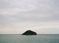 the island